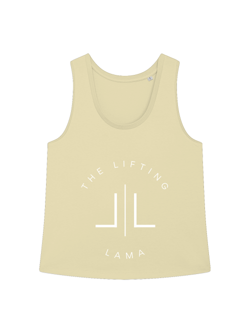 The Lifting Lama LL Top White