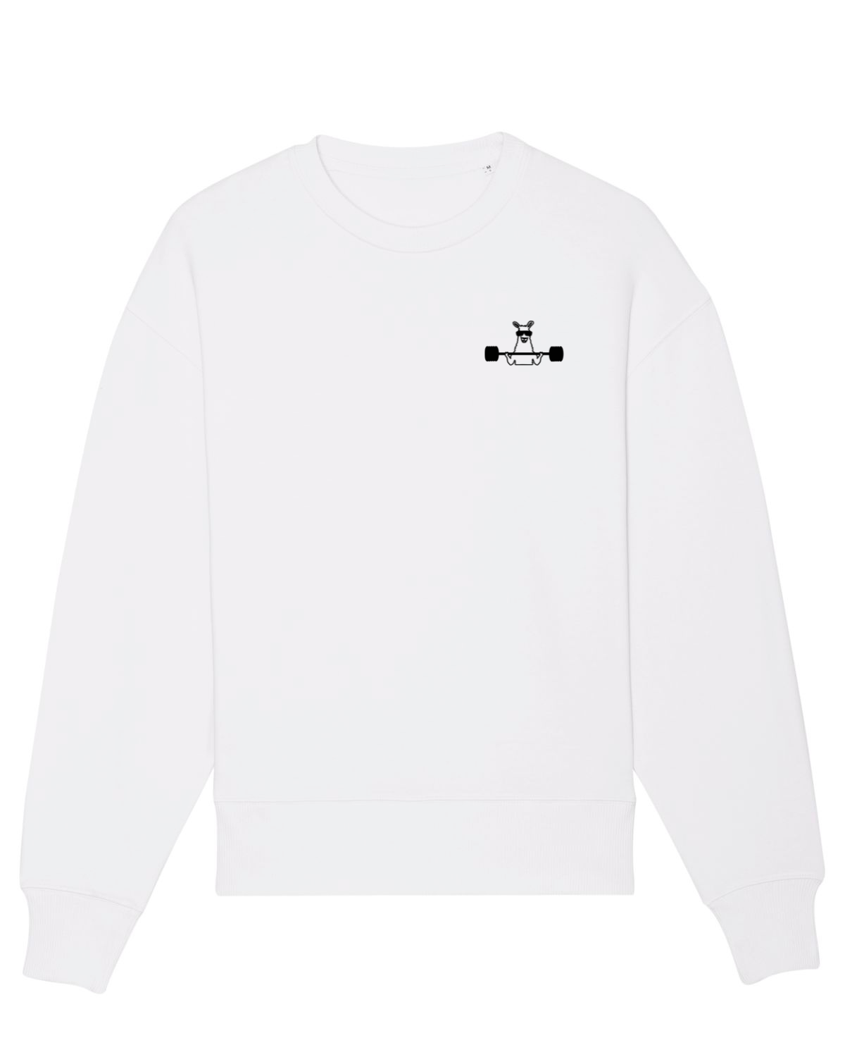 Oversized llama sweatshirt