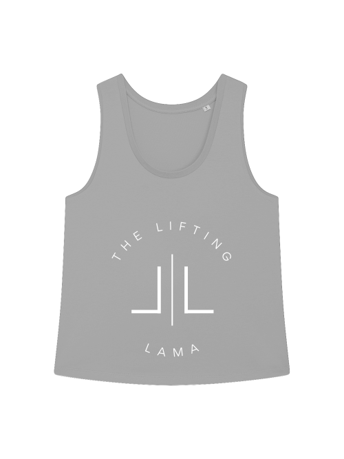 The Lifting Lama LL Top White