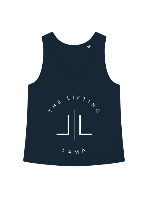 The Lifting Lama LL Top White